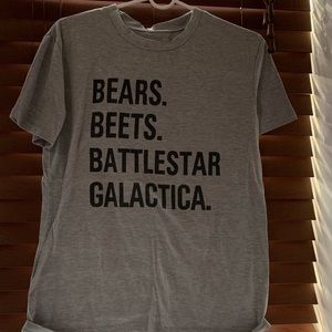 the office bears bears battlestar galactica shirt